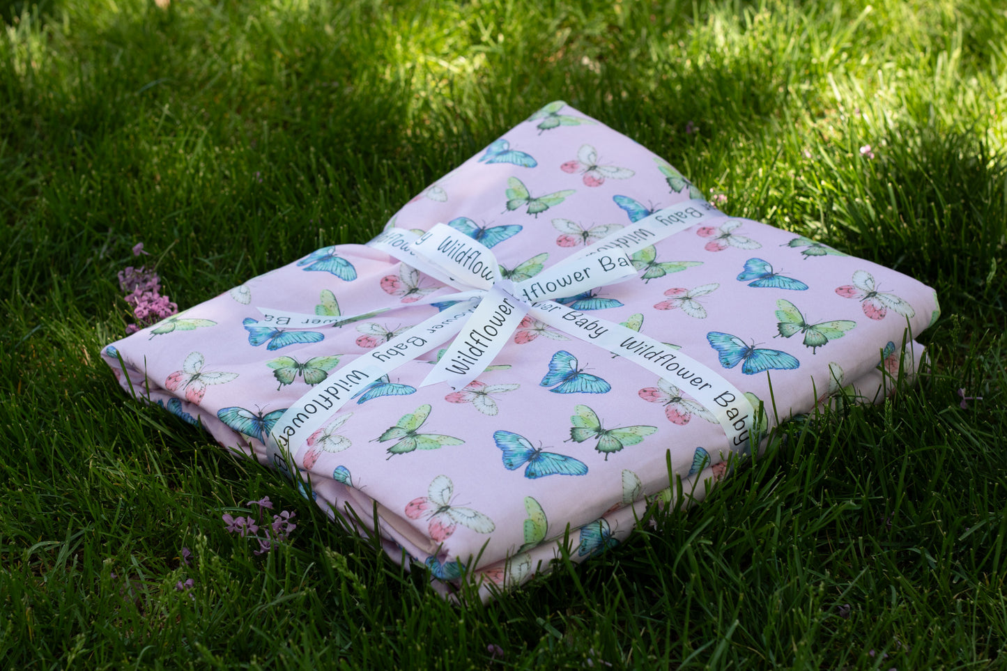 Veda’s Butterflies || Toddler Blanket