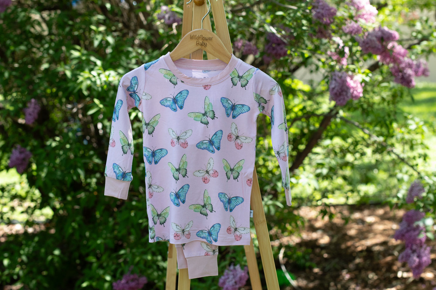 Veda’s Butterflies || Long Sleeve Pajamas