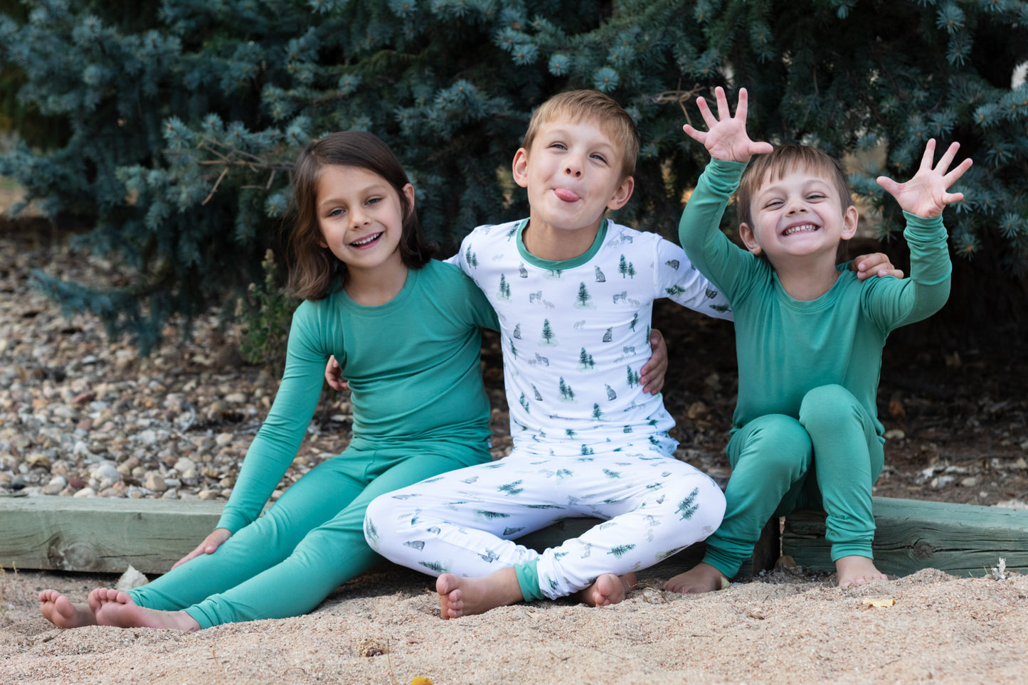 Pine || Long Sleeve Pajamas