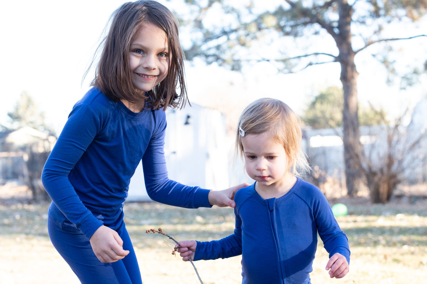 Pacific Blue || Long Sleeve Pajamas