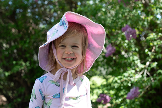 Veda's Butterflies || Sun Hat