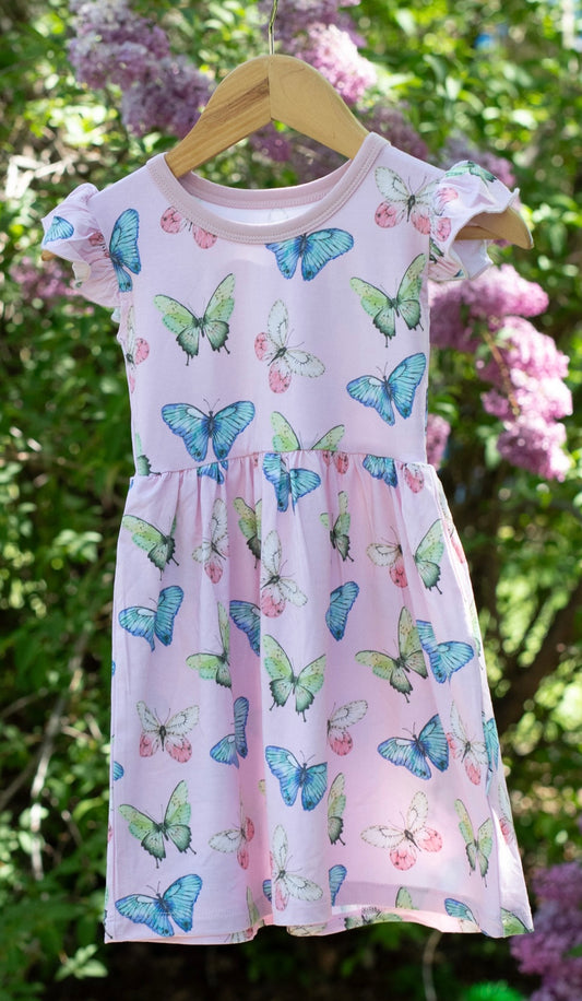 Veda’s Butterflies || Twirl Dress