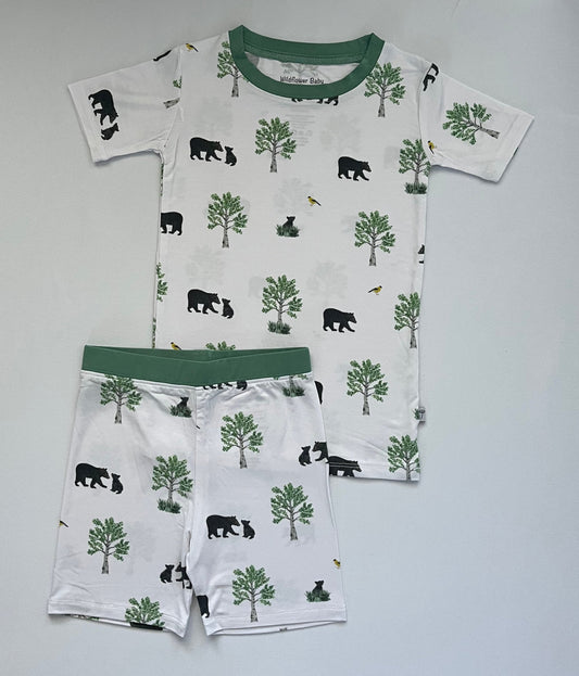 Bears || Short Sleeve and Shorts Pajamas