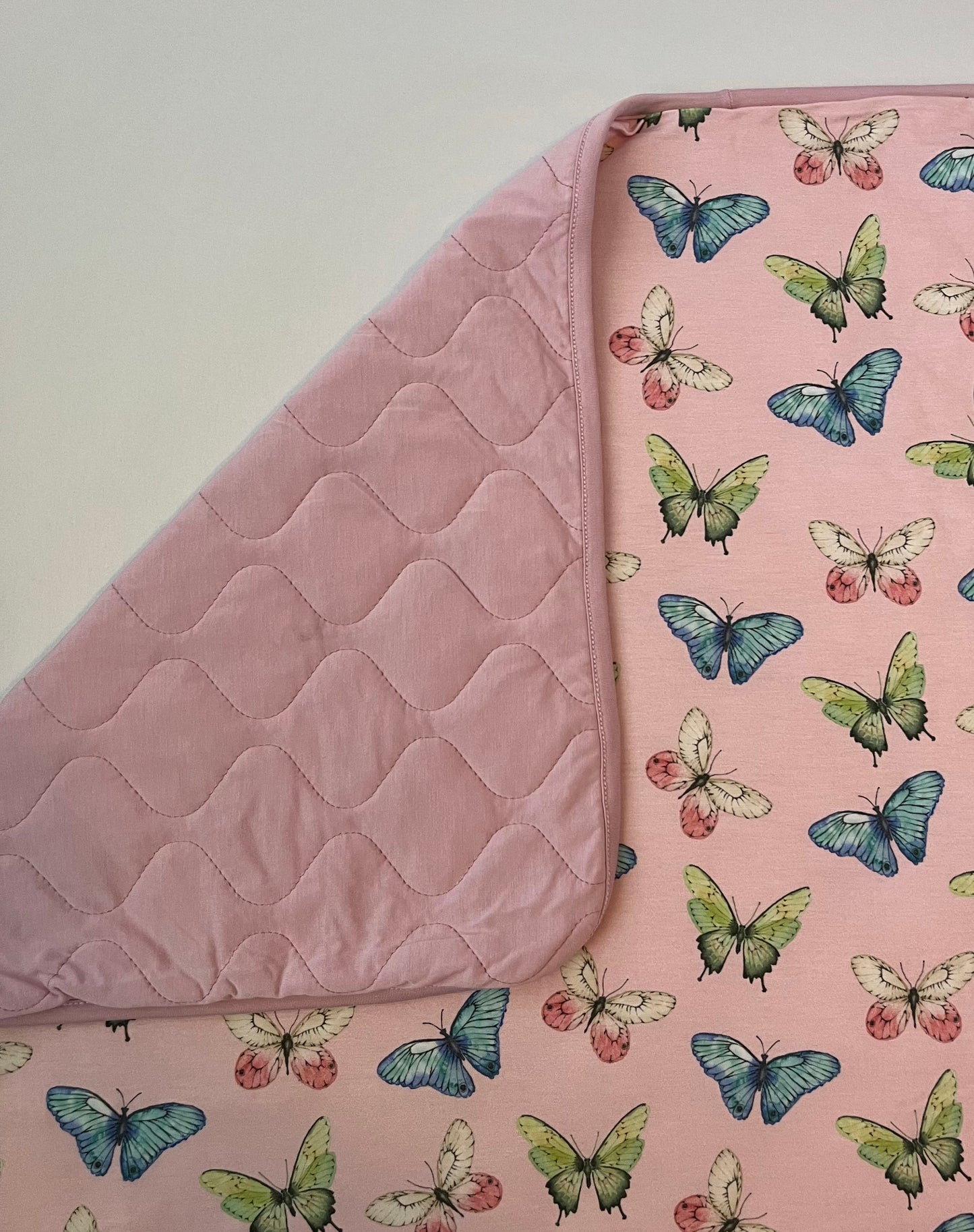 Veda’s Butterflies || Toddler Blanket