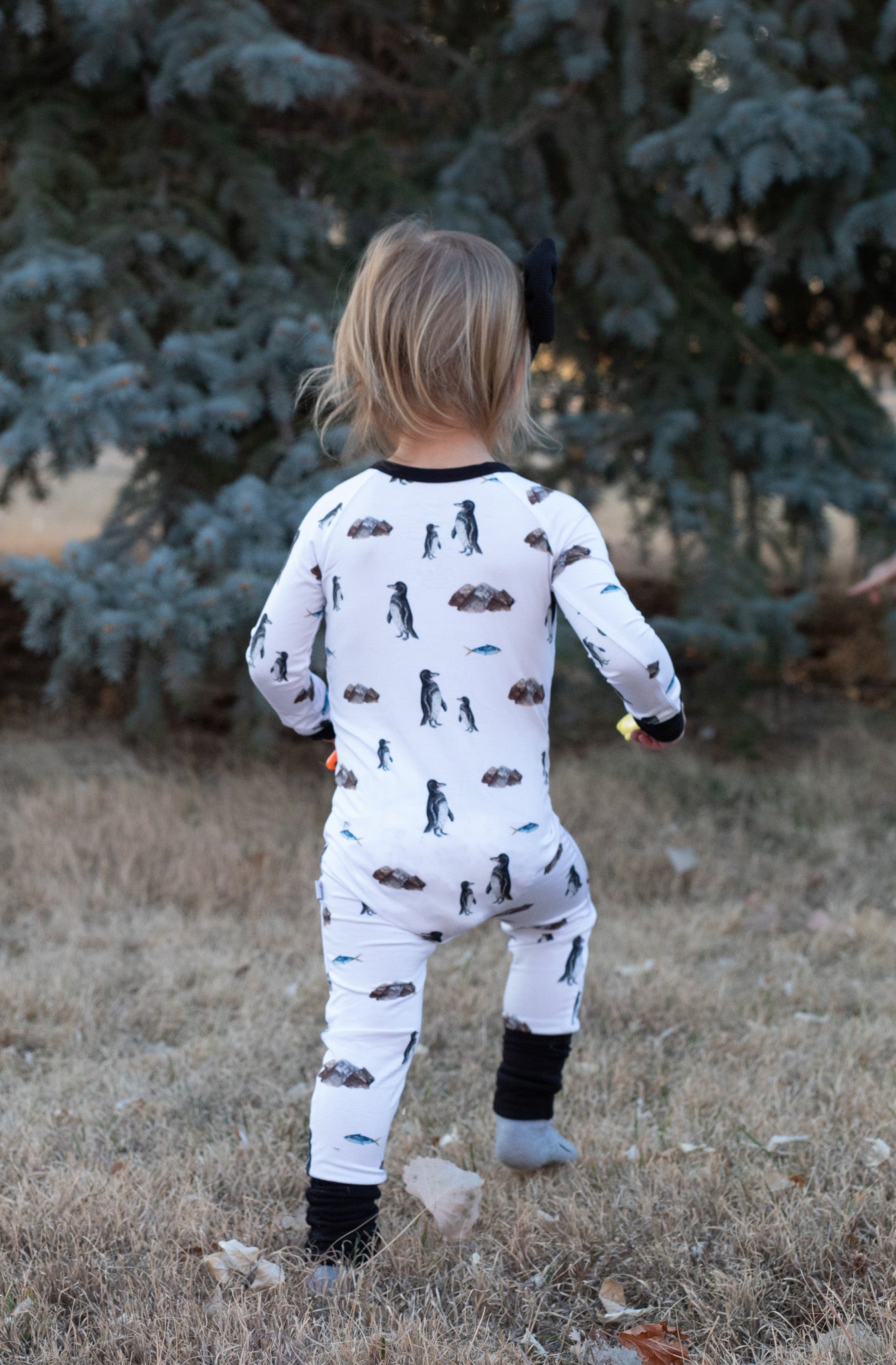 Galapagos Penguins || Zipper Convertible Romper