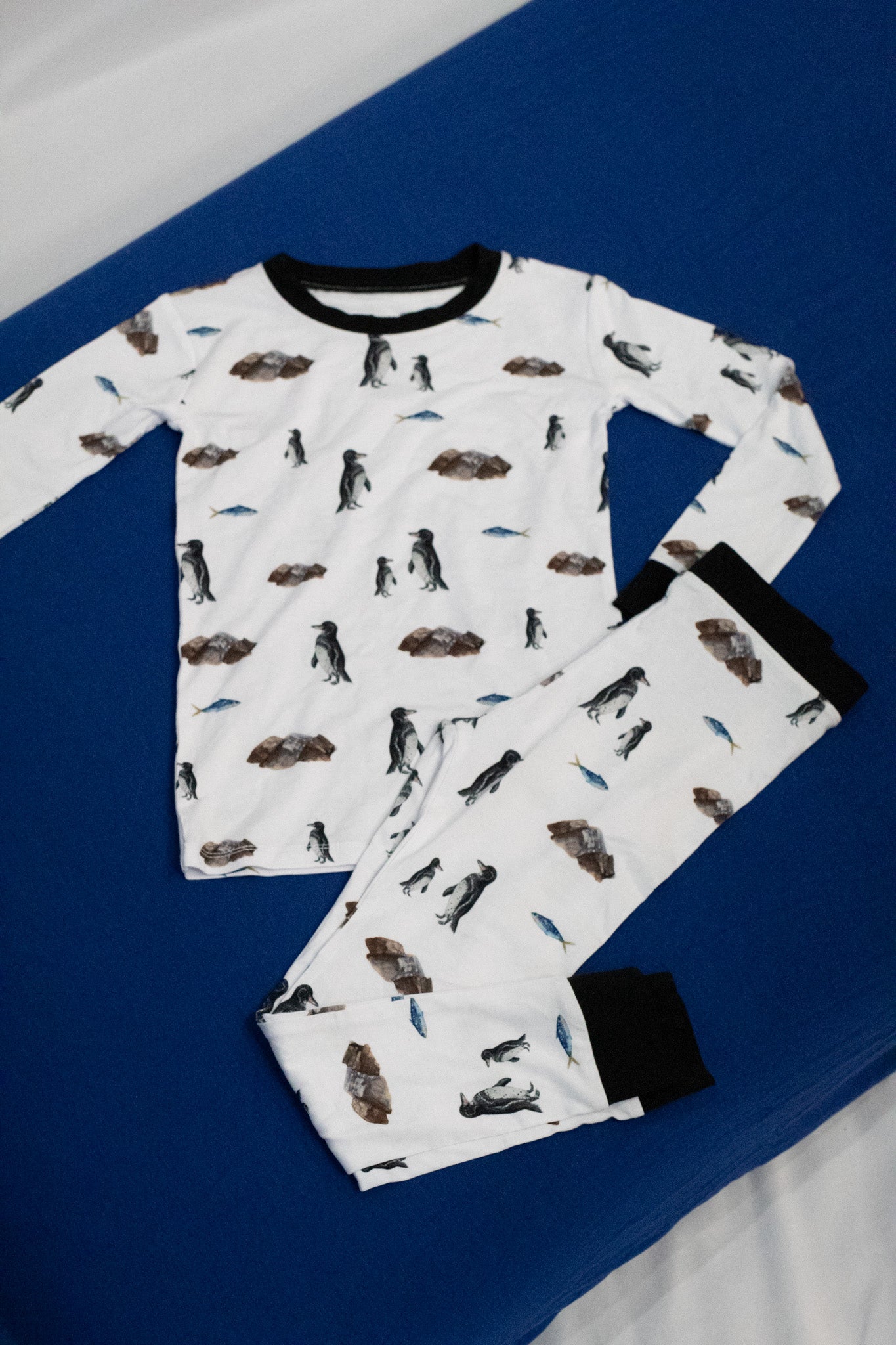 Galapagos Penguins || Long Sleeve Pajamas